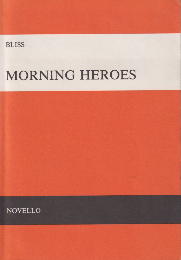 Image for Morning Heroes - Vocal Score Morning Heroes - Vocal Score