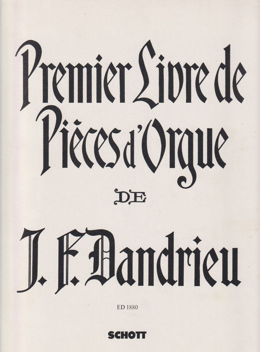 Image for Premier Livre de Pieces d'Orgue (First Book of Organ Pieces) Premier Livre de Pieces d'Orgue (First Book of Organ Pieces)