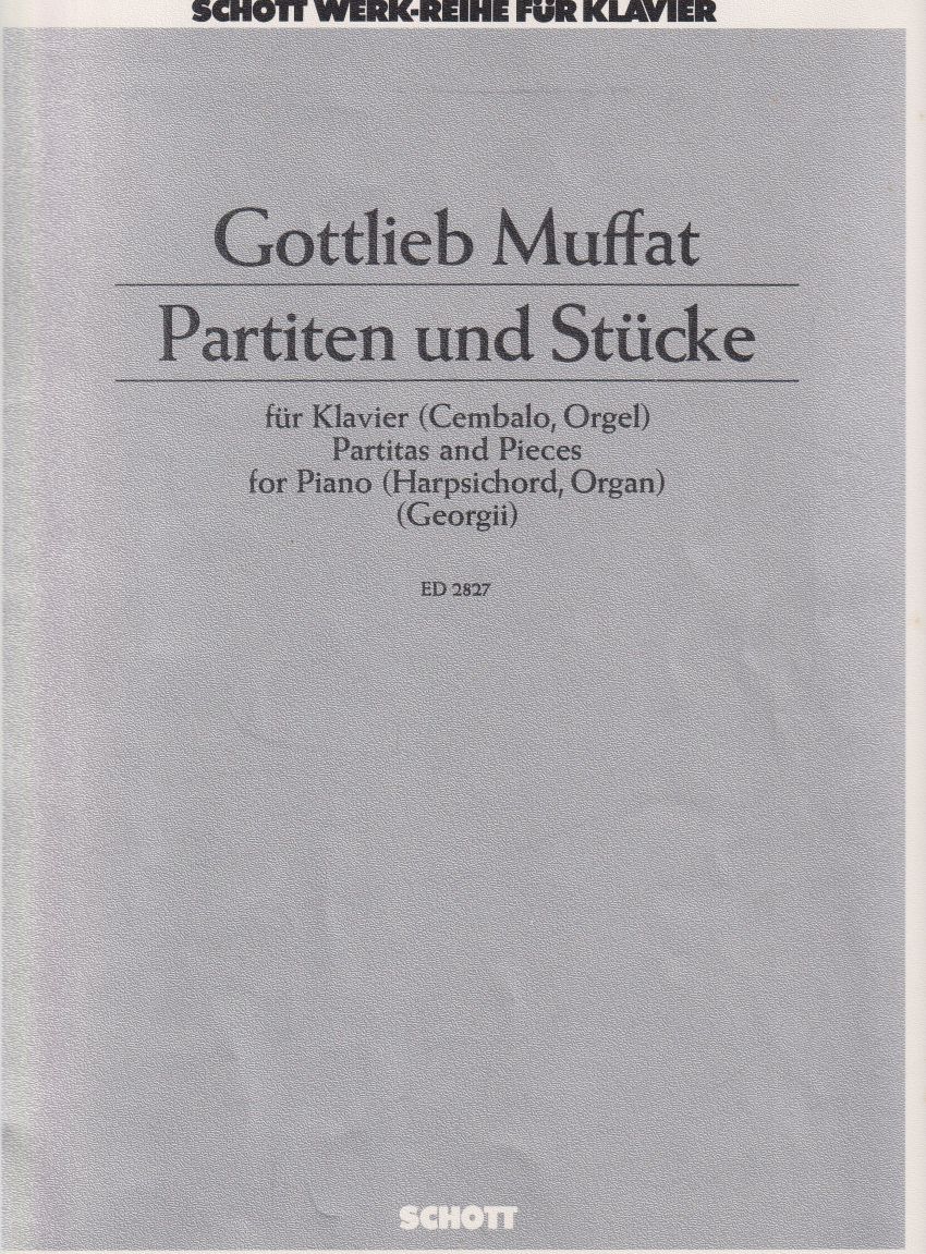 Image for Partitas and Pieces for Piano (Harpsichord, Organ). Partitas and Pieces for Piano (Harpsichord, Organ).