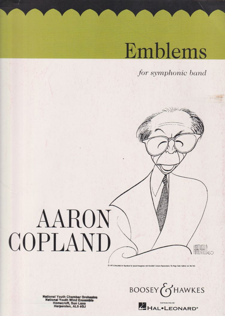 Emblems for Wind Band - Condensed Score & Set of Parts