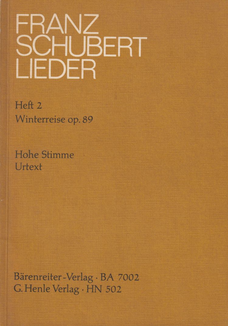 Winterreise, Op.89 - High Voice