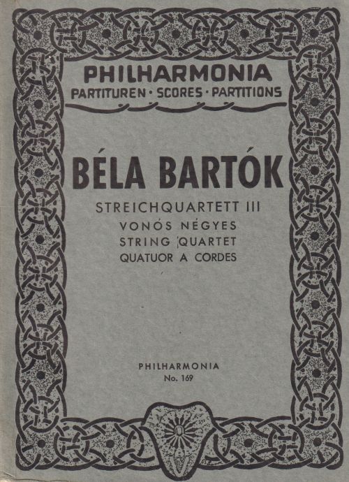 String Quartet No.3 - Study Score