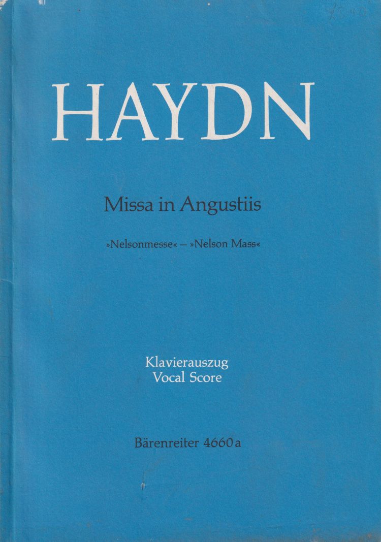 Missa in Angustiis 
