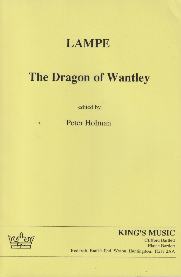 The Dragon of Wantley - Full Score