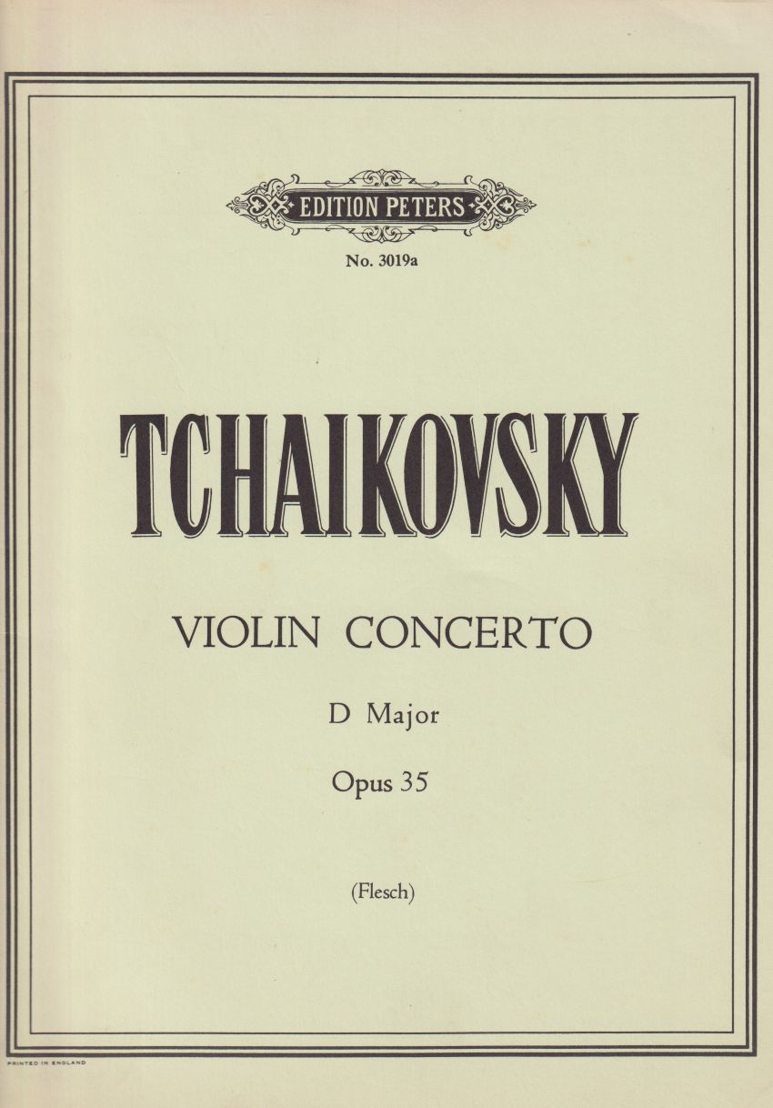 Violin Concerto In D, Op.35 - Violin & Piano