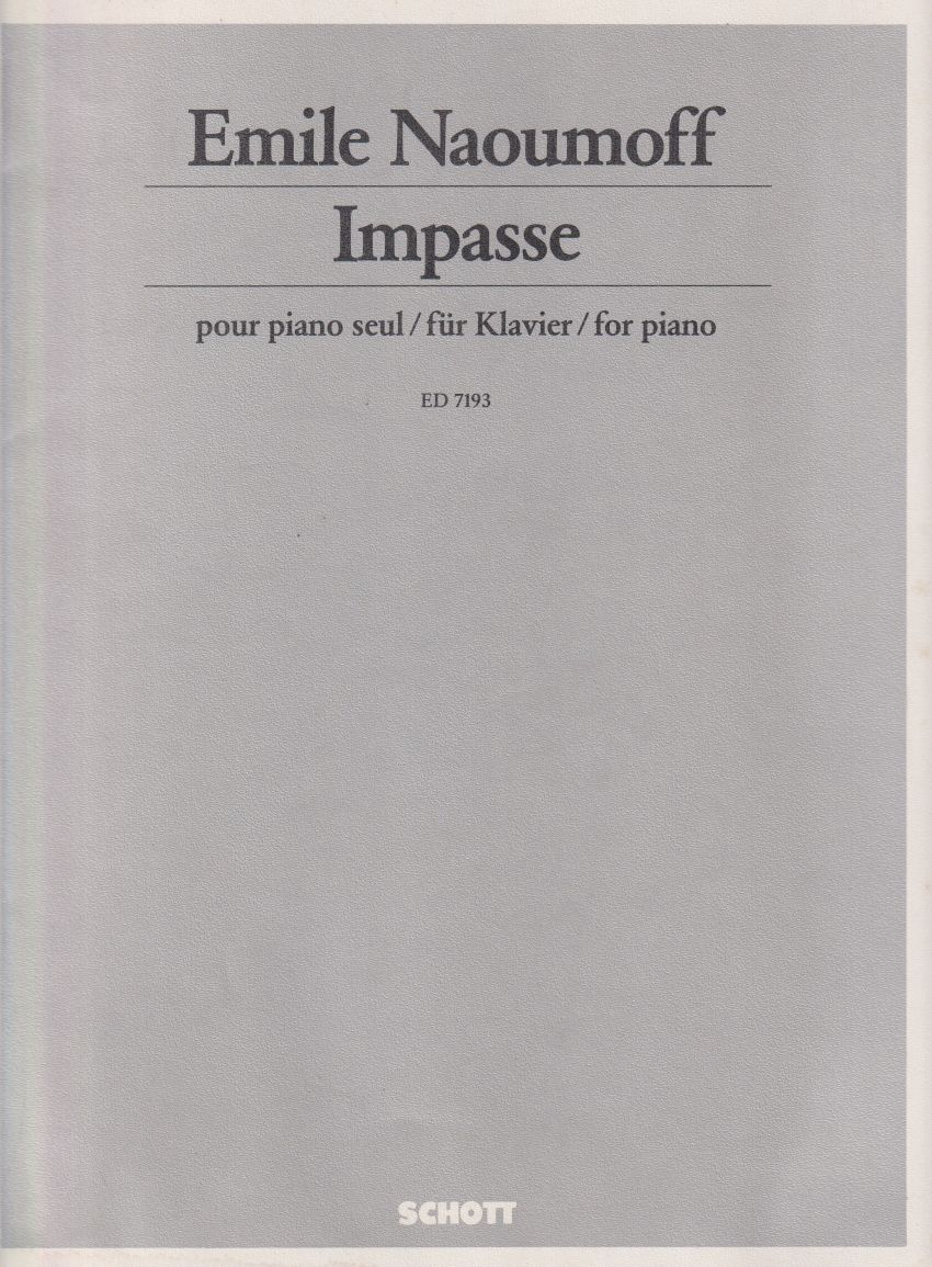 Impasse for Piano