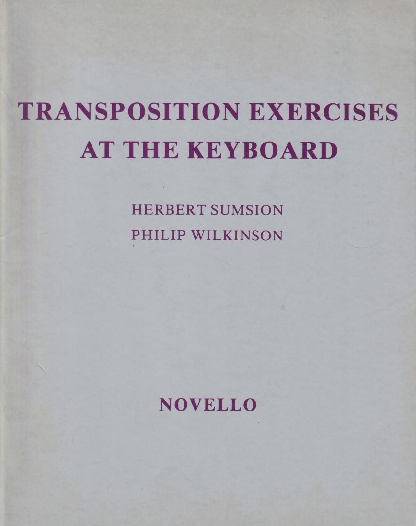 Transposition Exercises at the Keyboard